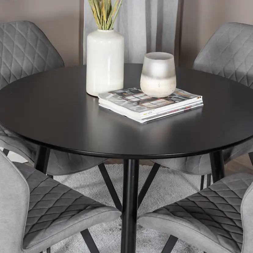 Matgrupp Venture Home Plaza med 4st Gemma Stolar