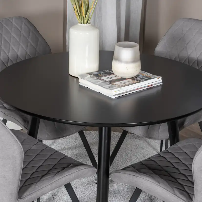 Matgrupp Venture Home Plaza med 4st Gemma Stolar