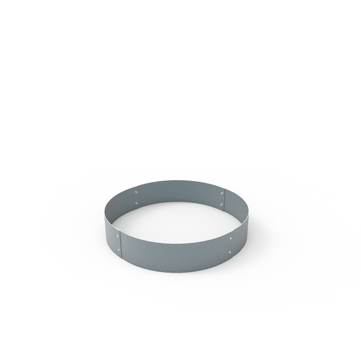 Planteringskant Flexigarden Aluzink 120 mm Cirkel