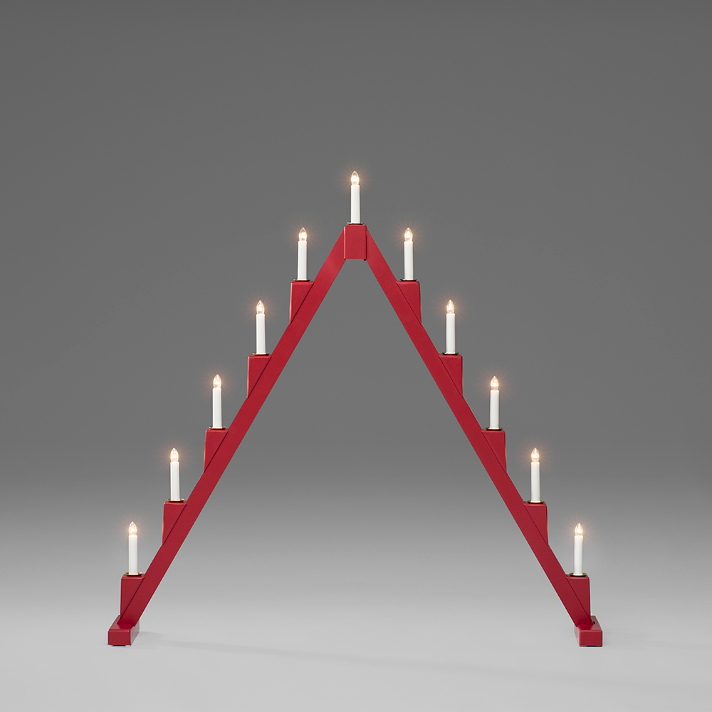 Adventsljusstake Gnosjö Konstsmide 11L Vikbar