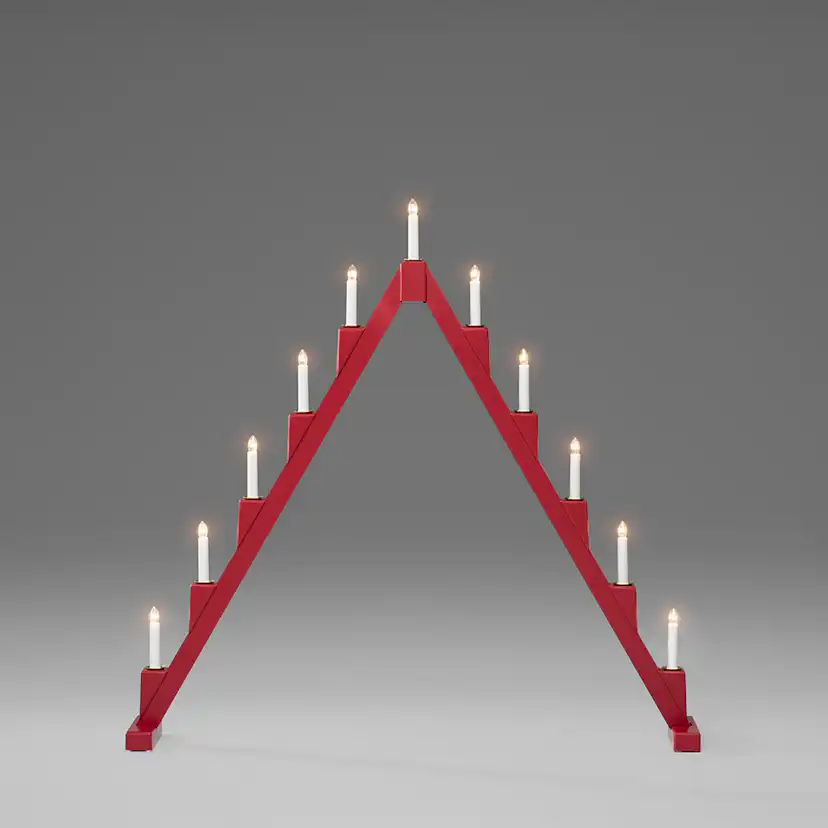 Adventsljusstake Gnosjö Konstsmide 11L Vikbar