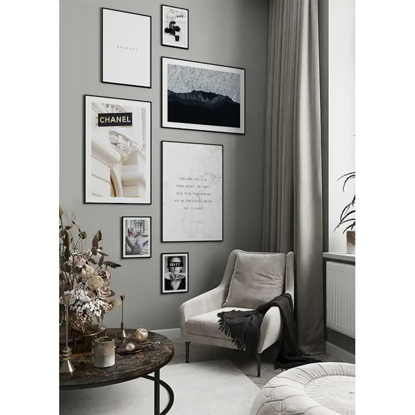Poster Gallerix Black Beach No2