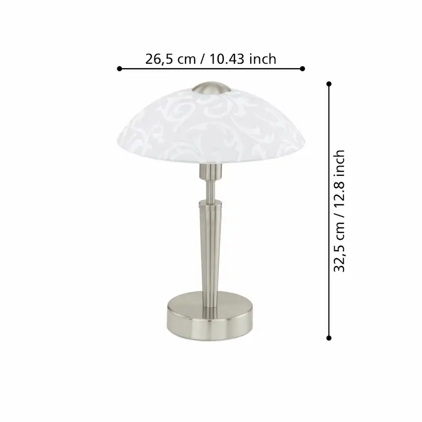 Bordslampa Eglo Solo med touch