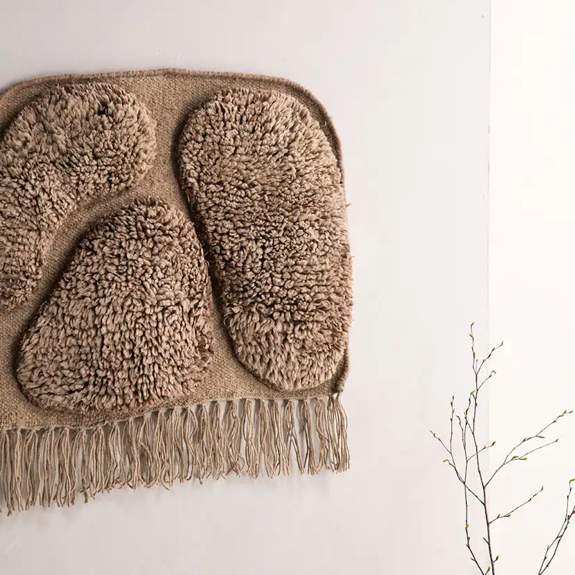 Jakobsö Wall Hanging - Brown / Brown Brun
