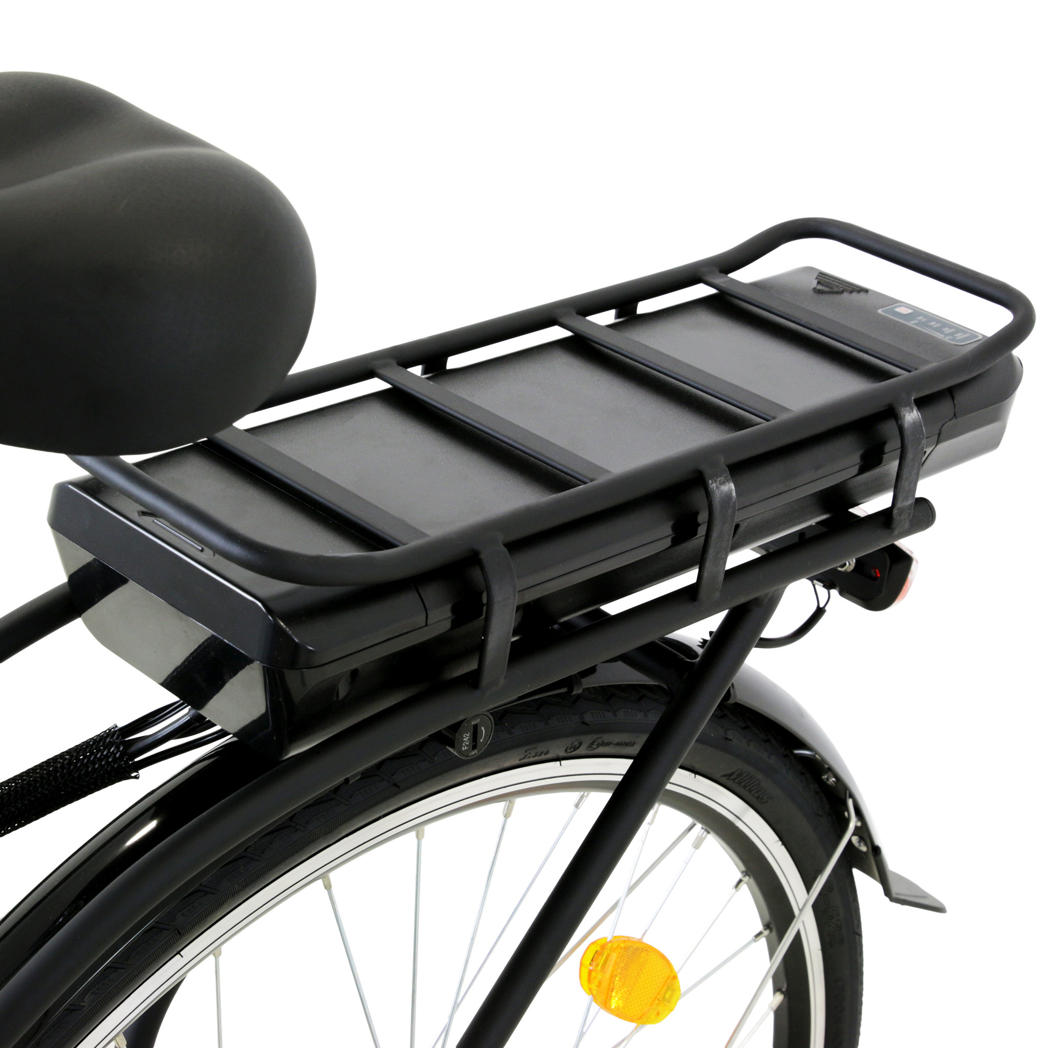 Elcykel Lyfco Dam 28" med Cykeldator Svart