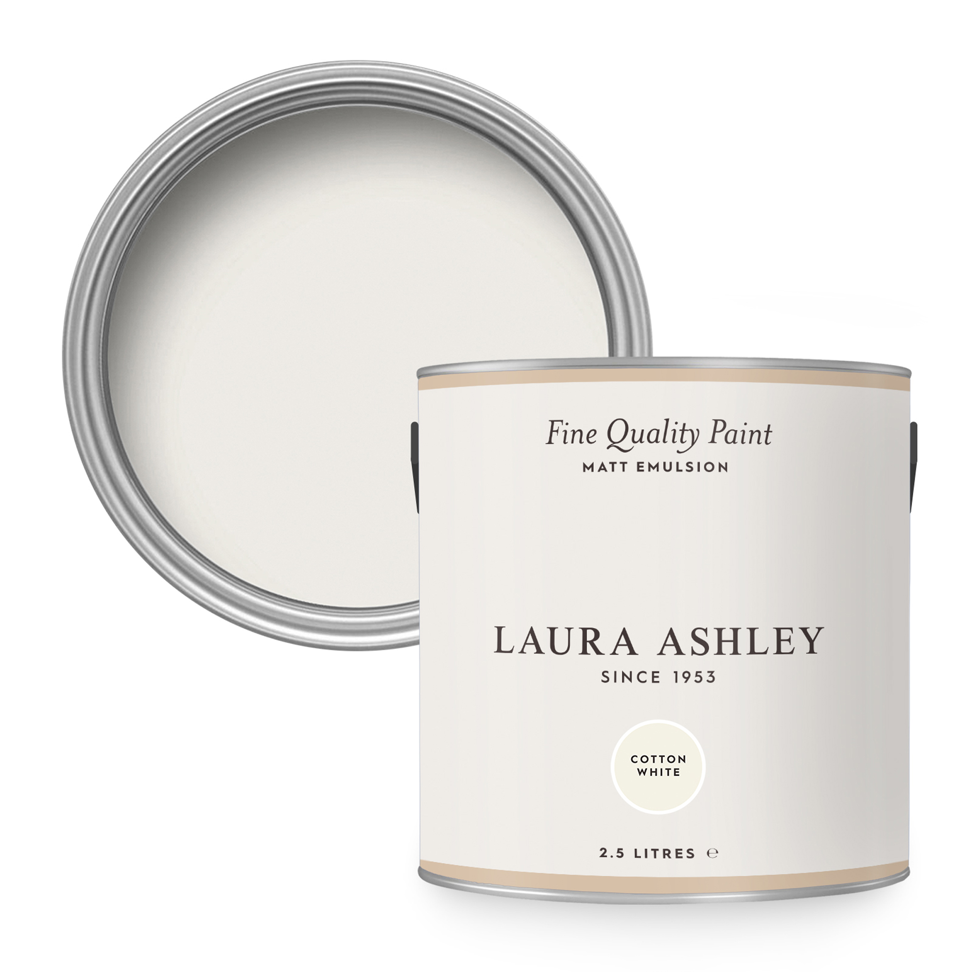 Väggfärg Laura Ashley Matt 2,5 liter