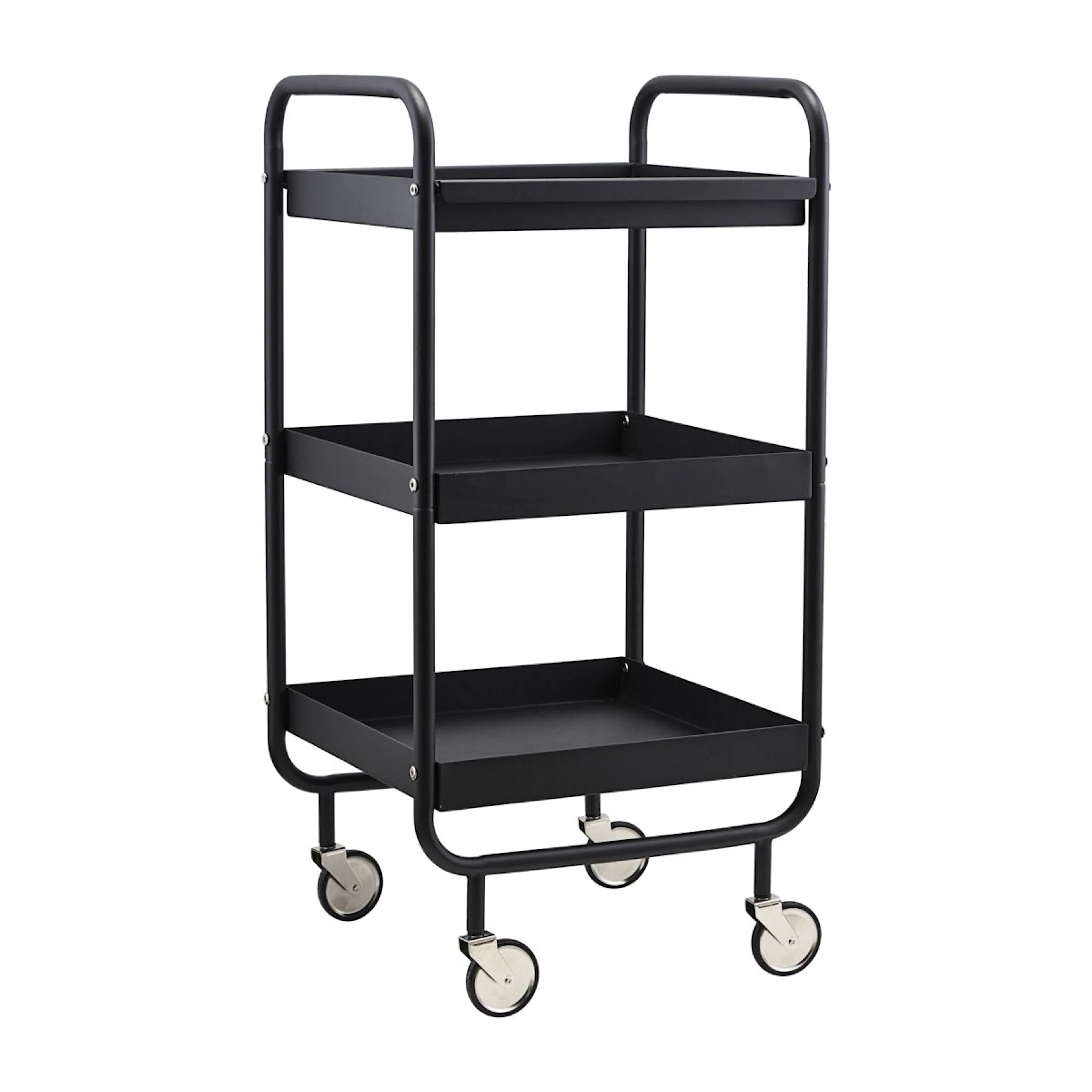 Serveringsvagn House Doctor Roll 850 mm Svart