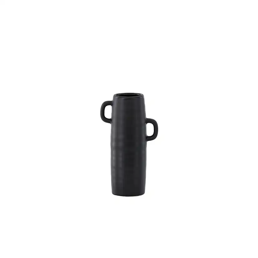 Cent Vase - Matte Black - 15*15*25,5cm Svart