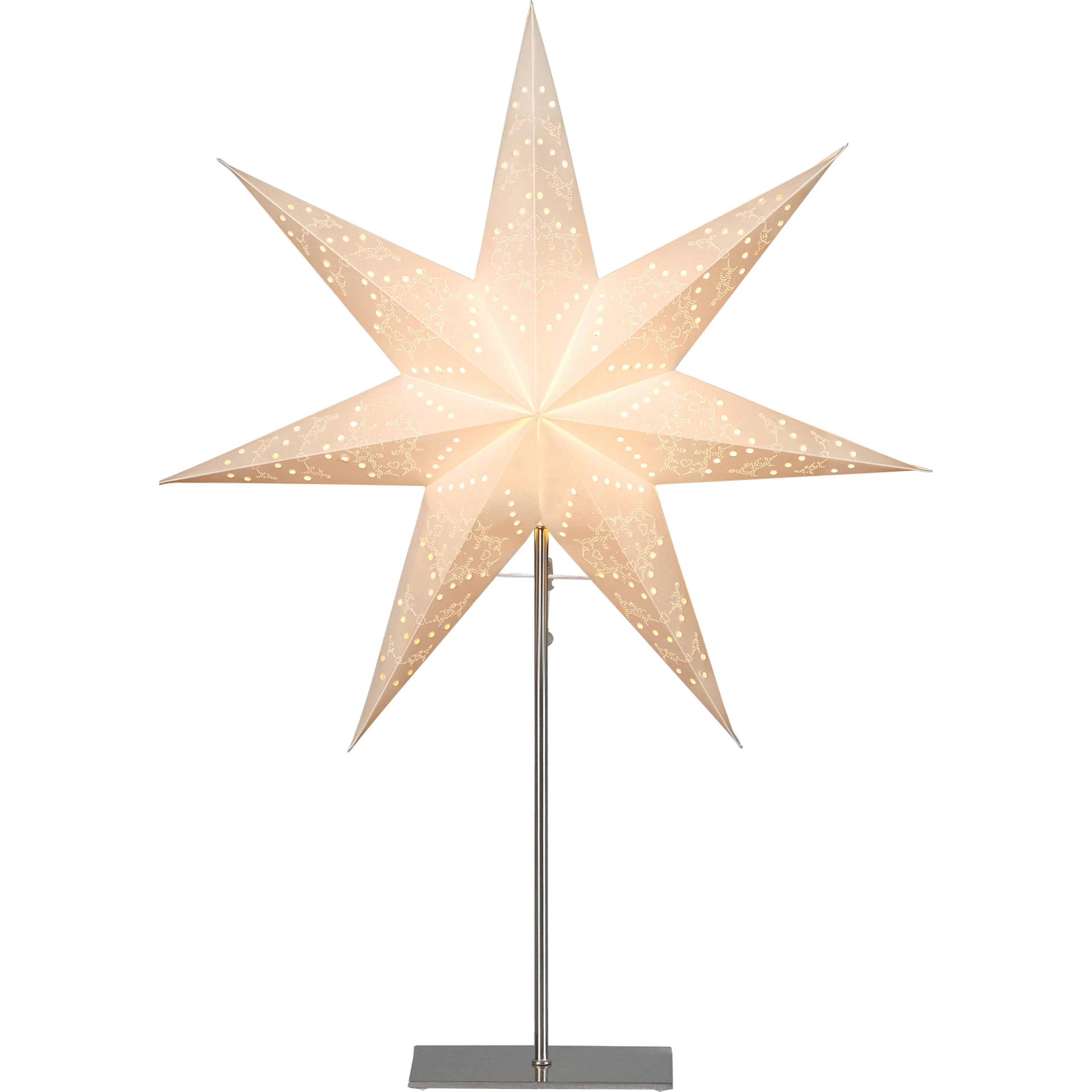StjarnaPaFotSensy Vit, Höjd: 78 cm