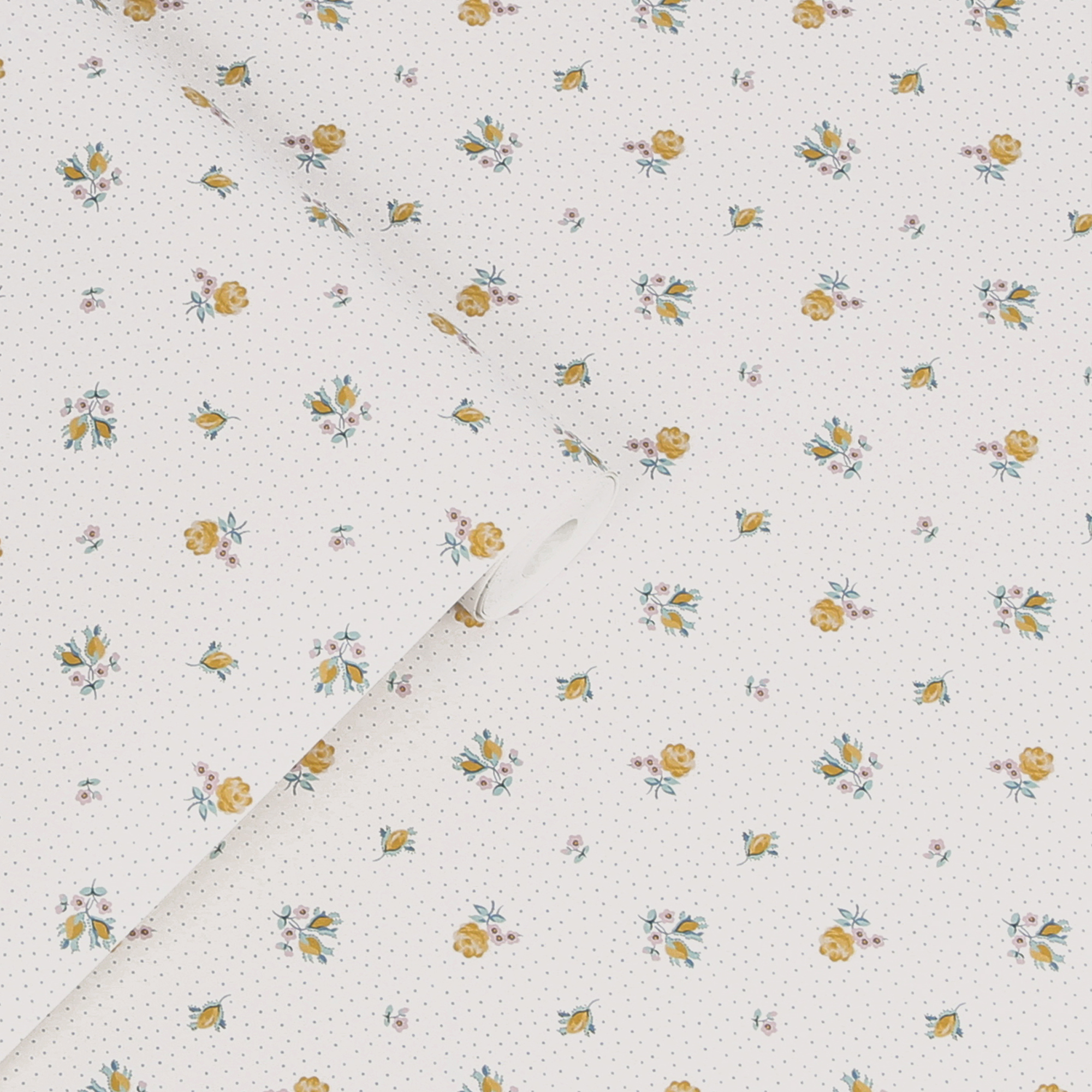 Tapet Laura Ashley Claudia’s Friend Pale Ochre Gul 121084