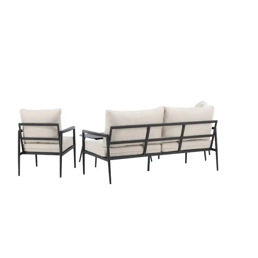 Loungeset Venture Home Taromina Soffgrupp Utomhus i Aluminium