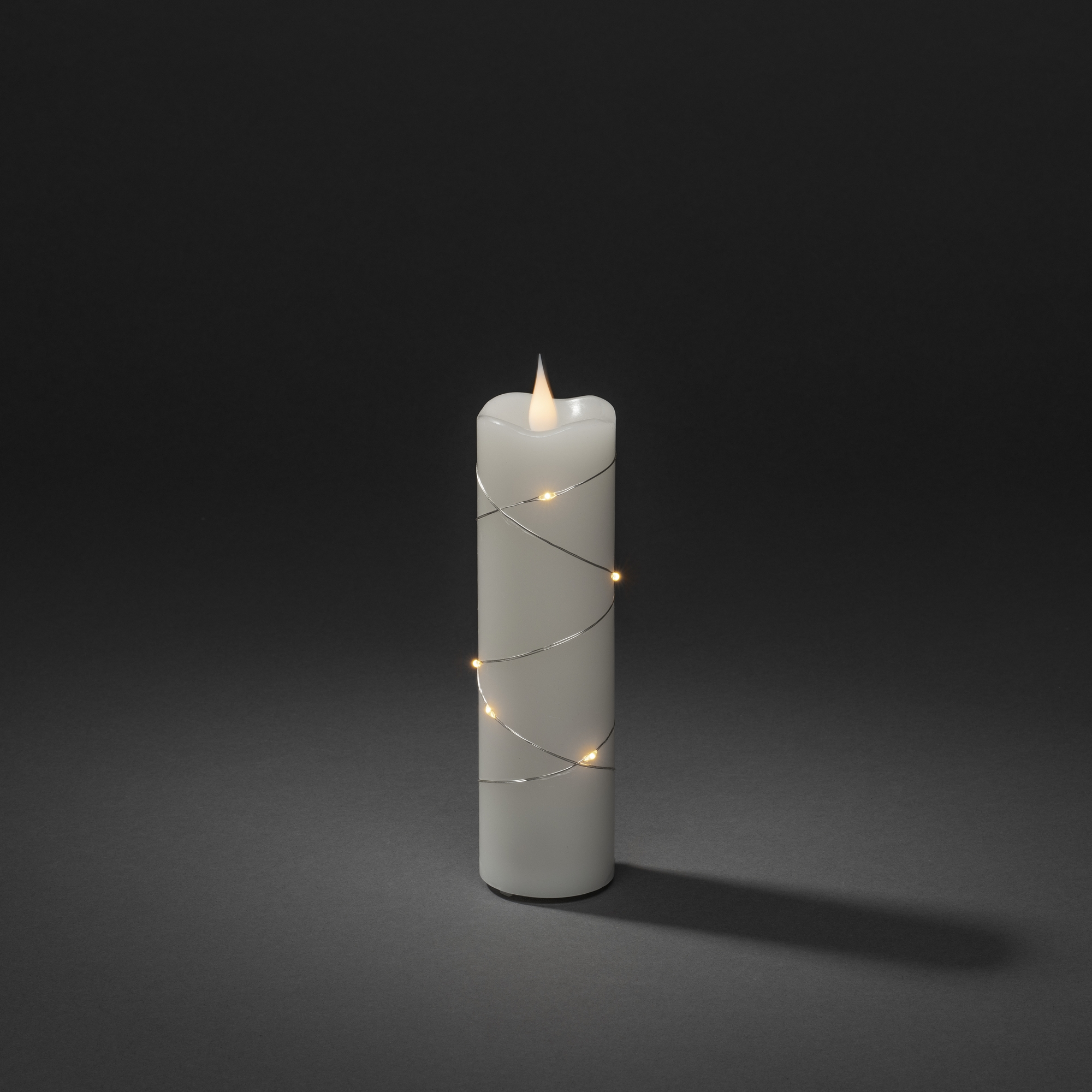 Vaxljus Gnosjö Konstsmide Micro-LED 1824-26 2xAA Batteriljus