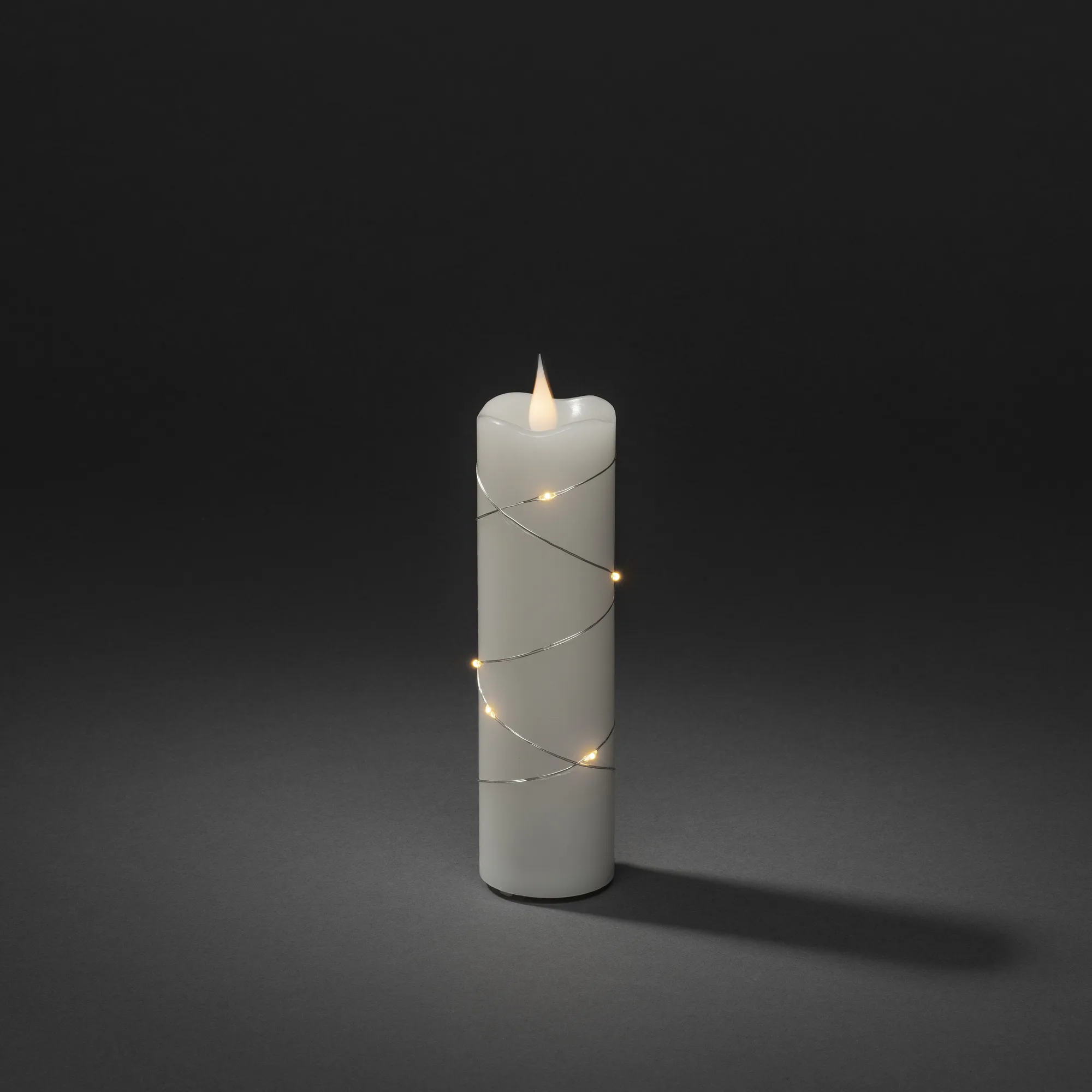 Vaxljus Gnosjö Konstsmide Micro-LED 1824-26 2xAA Batteriljus