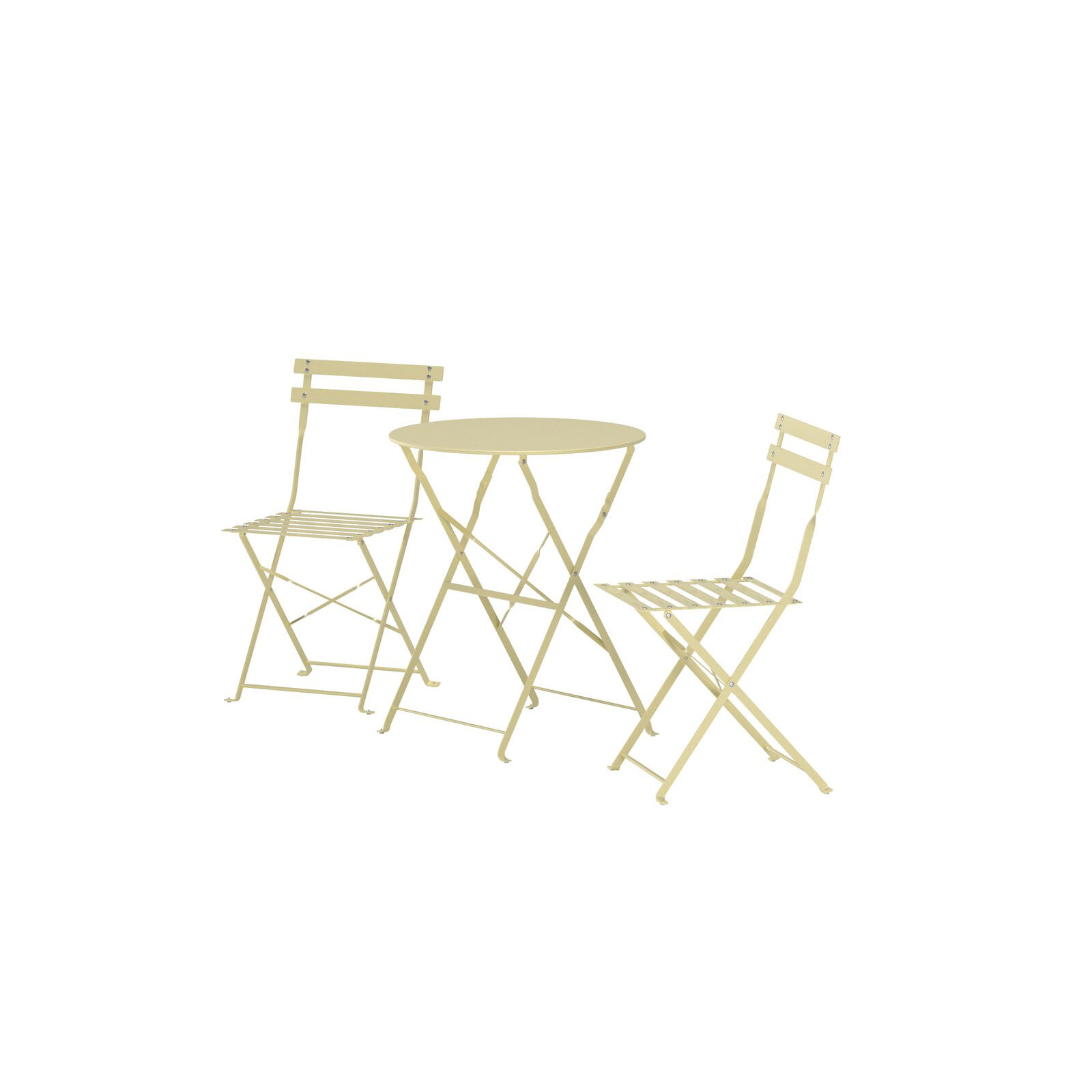 Caféset Venture Home Tao Fällbart Set med 2 stolar och 1 bord