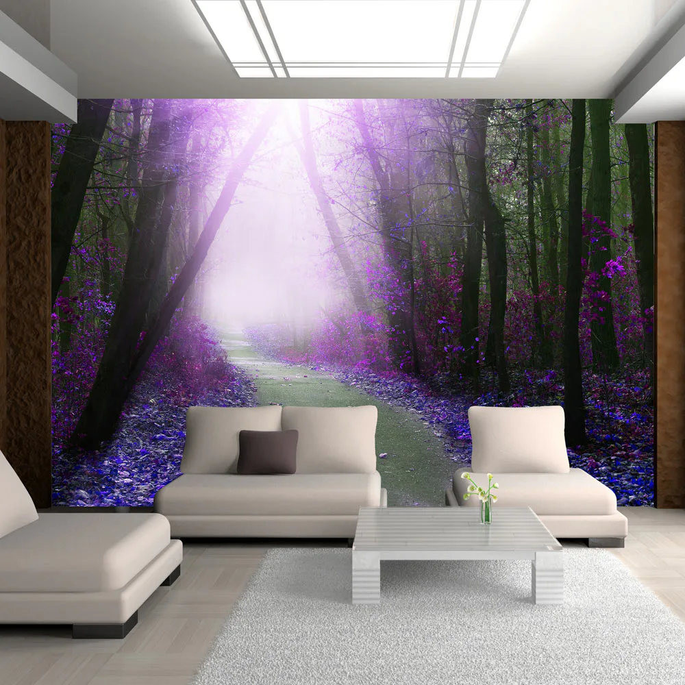 Fototapet Arkiio Självhäftande Purple Path