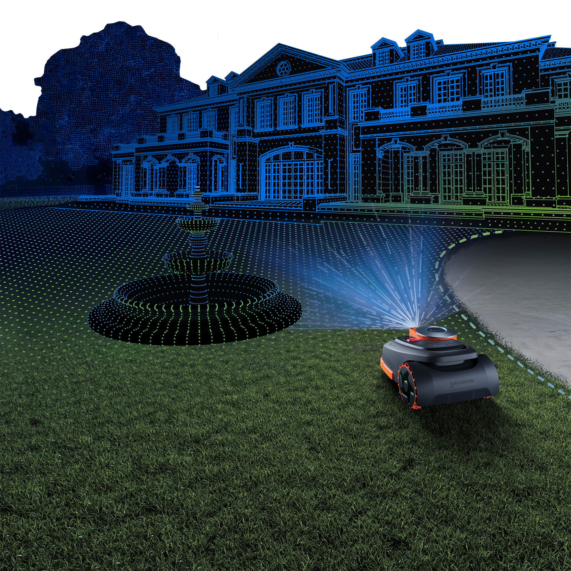 Robotgräsklippare Segway Navimow H210E
