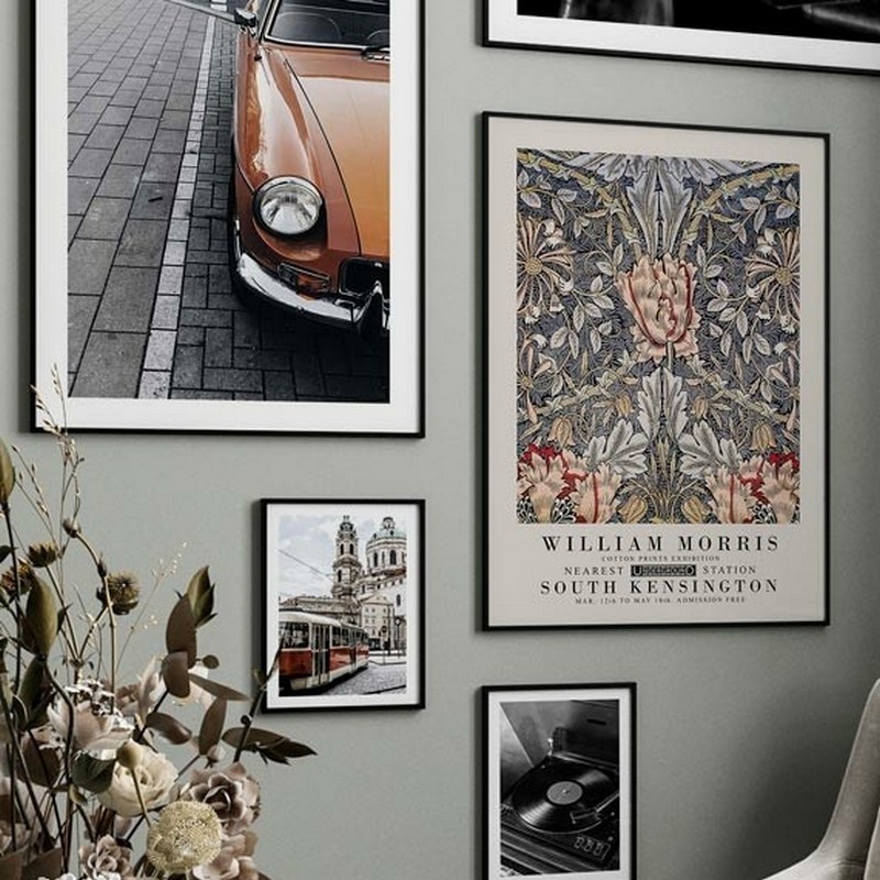 Poster Gallerix William Morris Honeysuckle