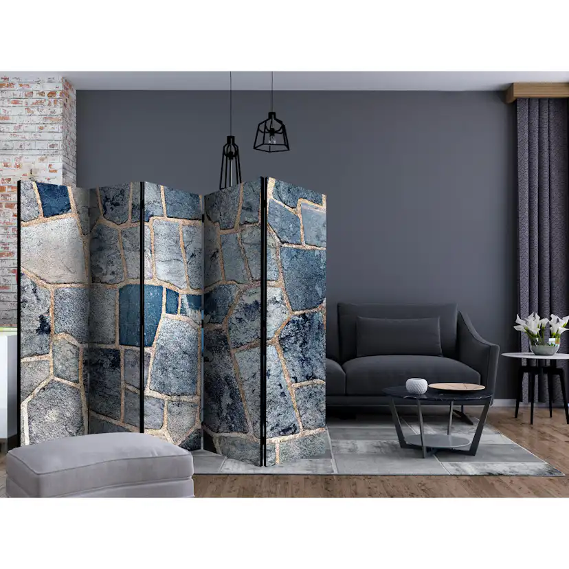Rumsavdelare Skärmvägg Arkiio Sapphire Stone II 225x172 cm