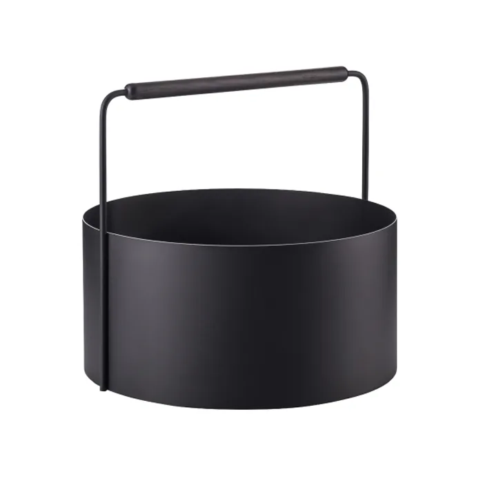 Ashi Vedkorg Large Svart