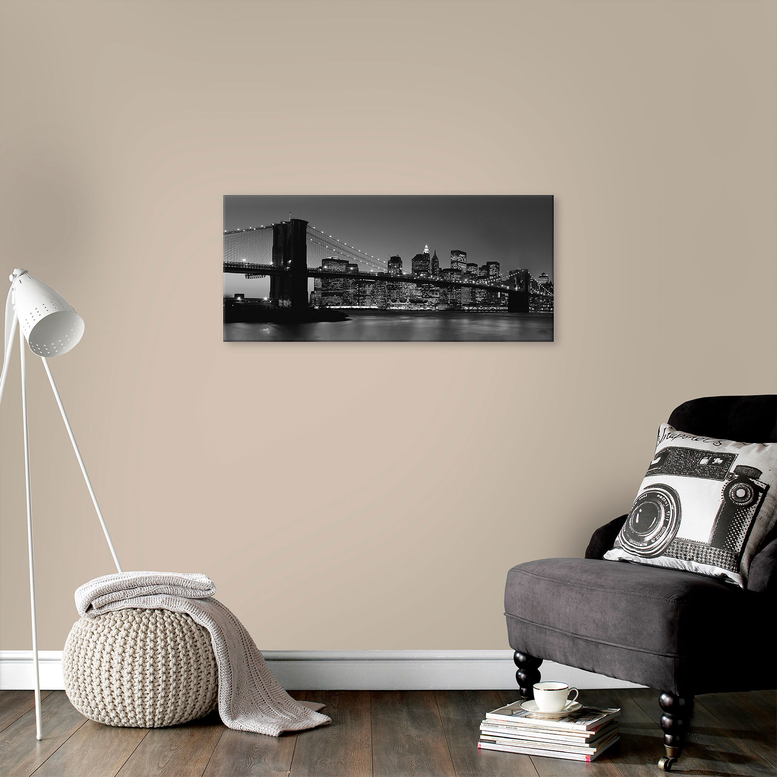 Tavla Art for the Home Brooklyn Bridge 40x100