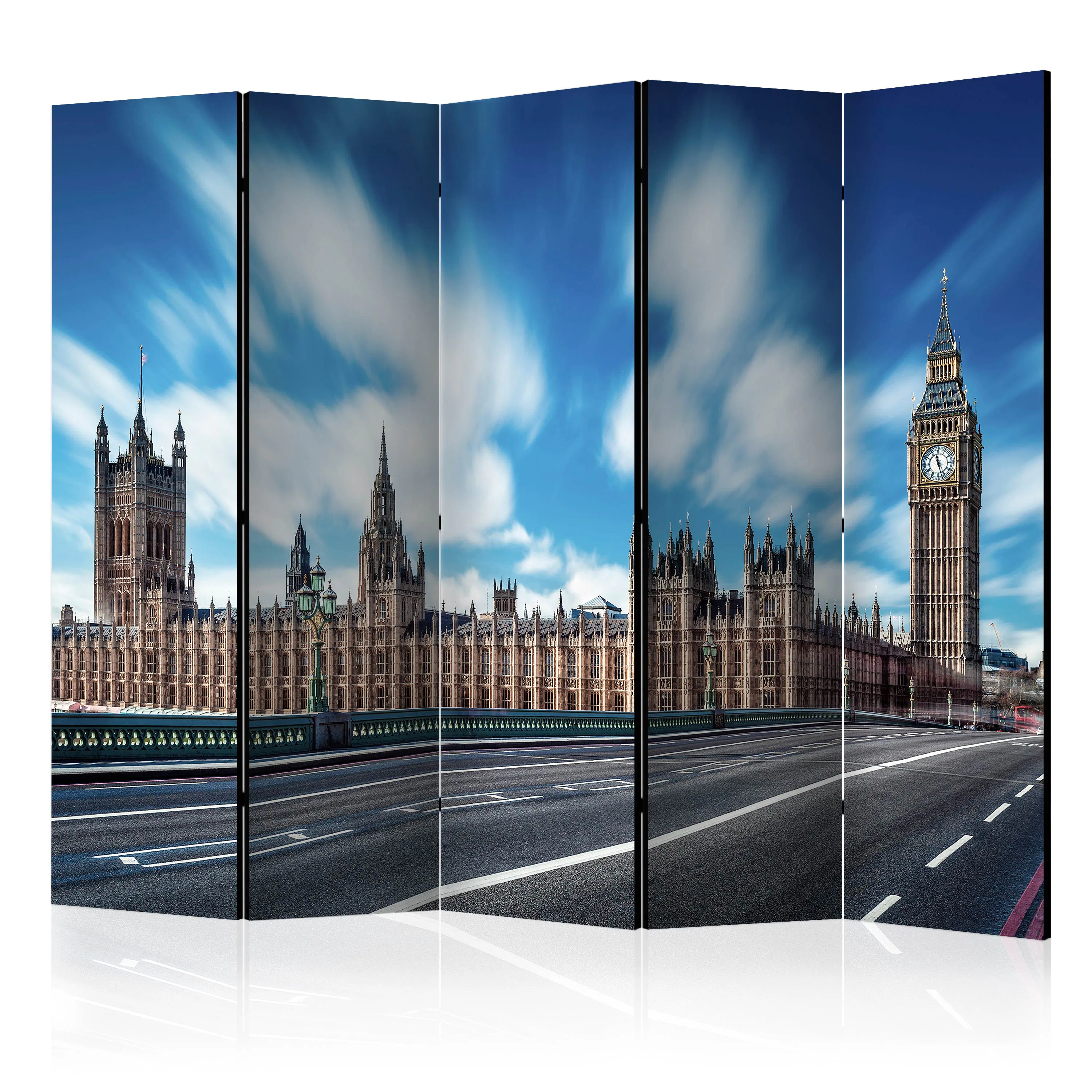 Rumsavdelare Skärmvägg Arkiio Sunny London II 225x172 cm