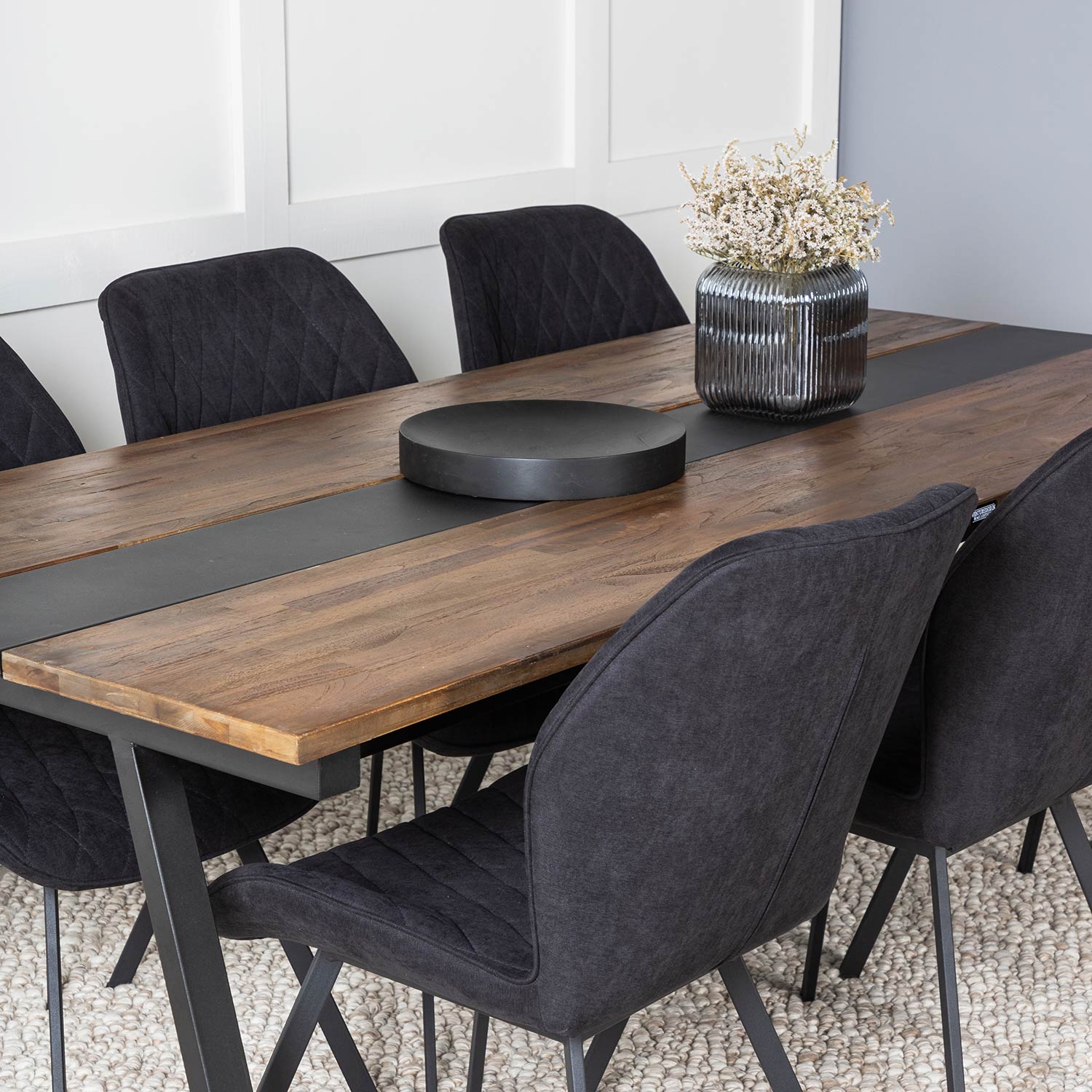 Matgrupp Venture Home Jane med 6 Geneva Stolar