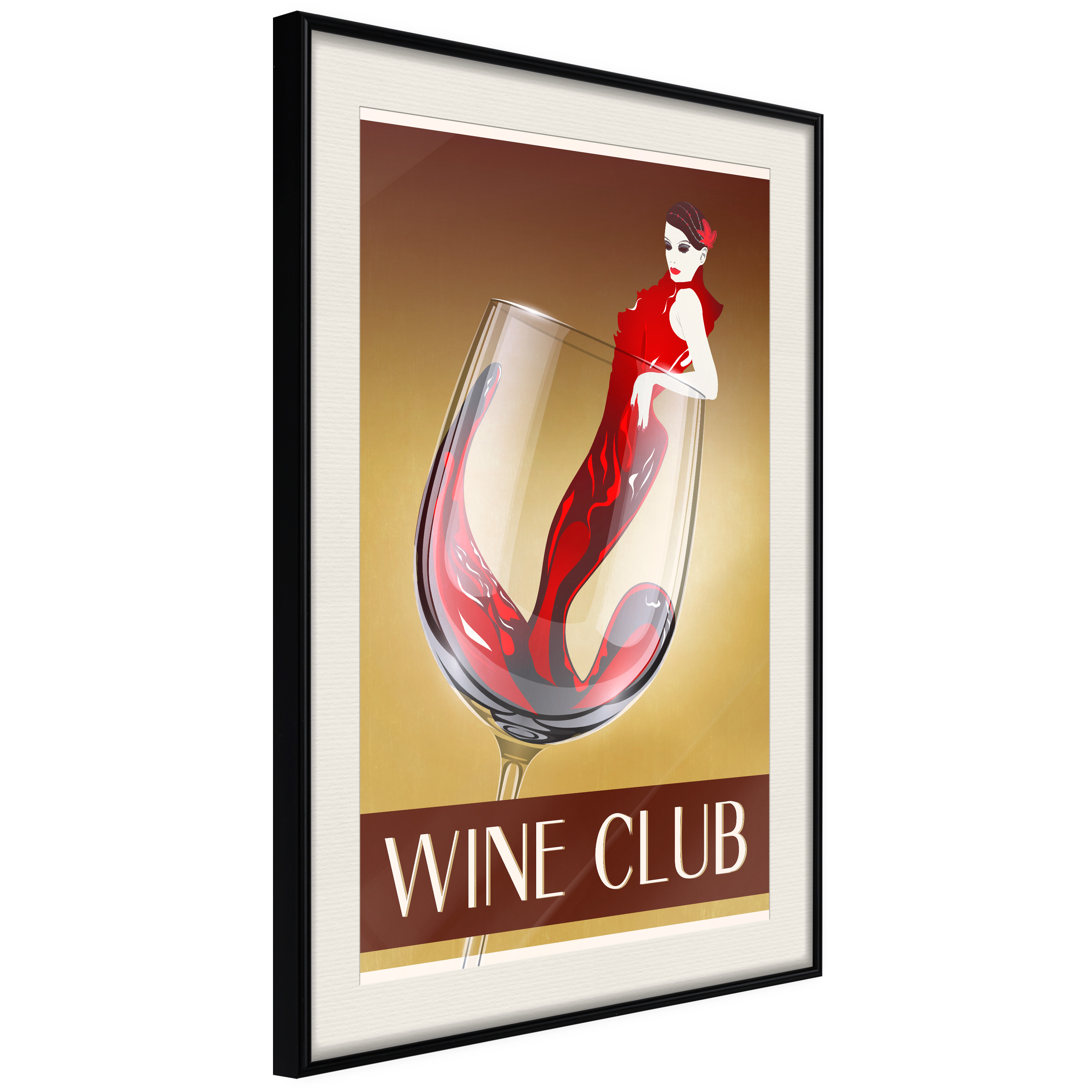 Poster Artgeist Affisch Wine Club
