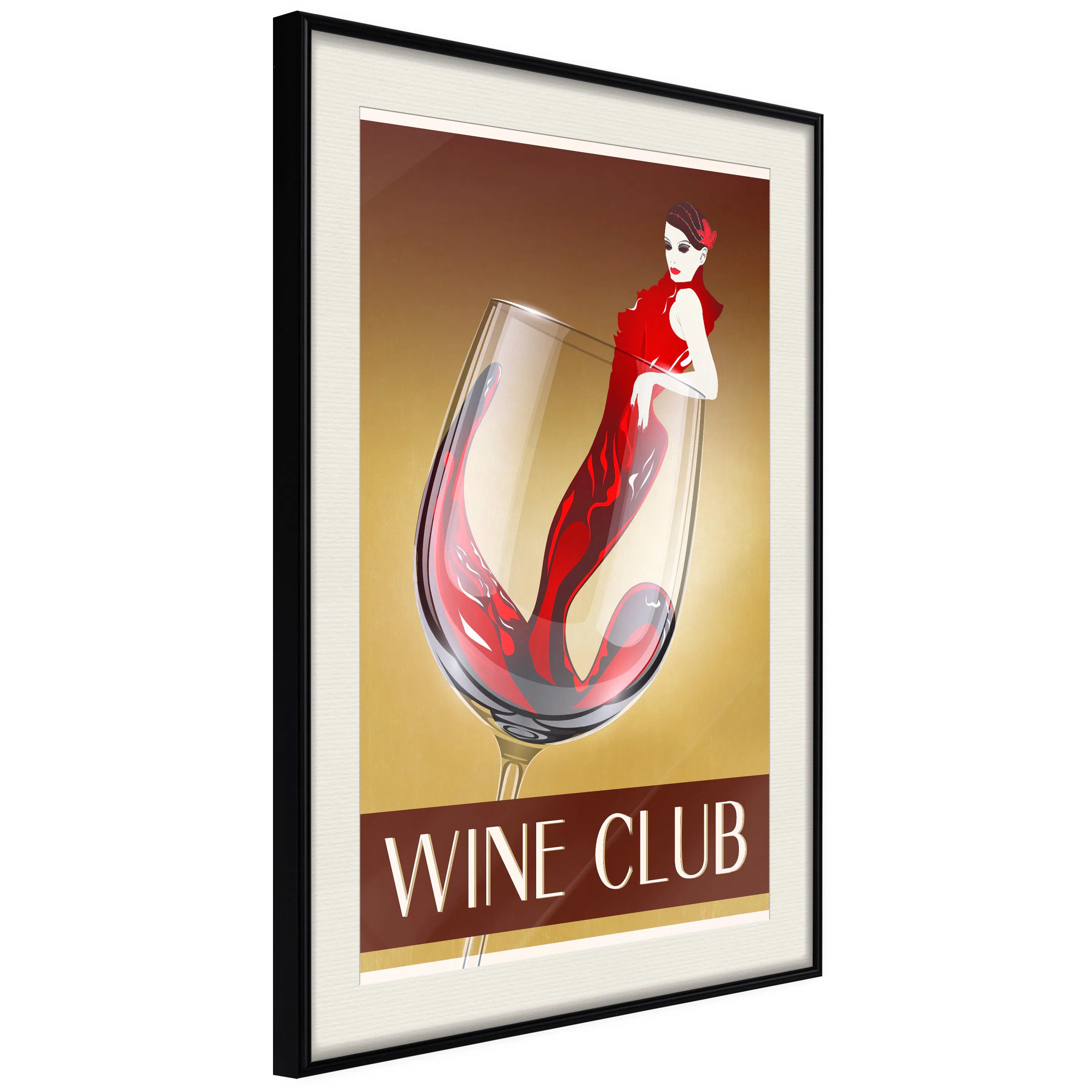 Poster Artgeist Affisch Wine Club