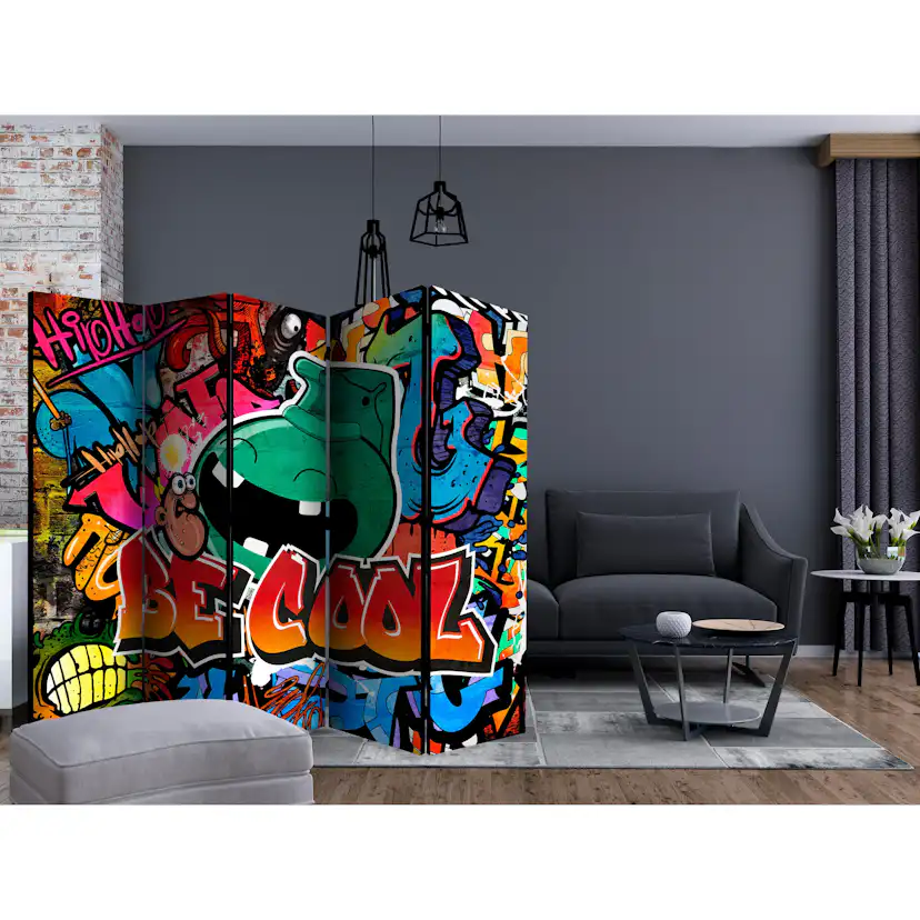 Rumsavdelare Skärmvägg Arkiio Be Cool II 225x172 cm