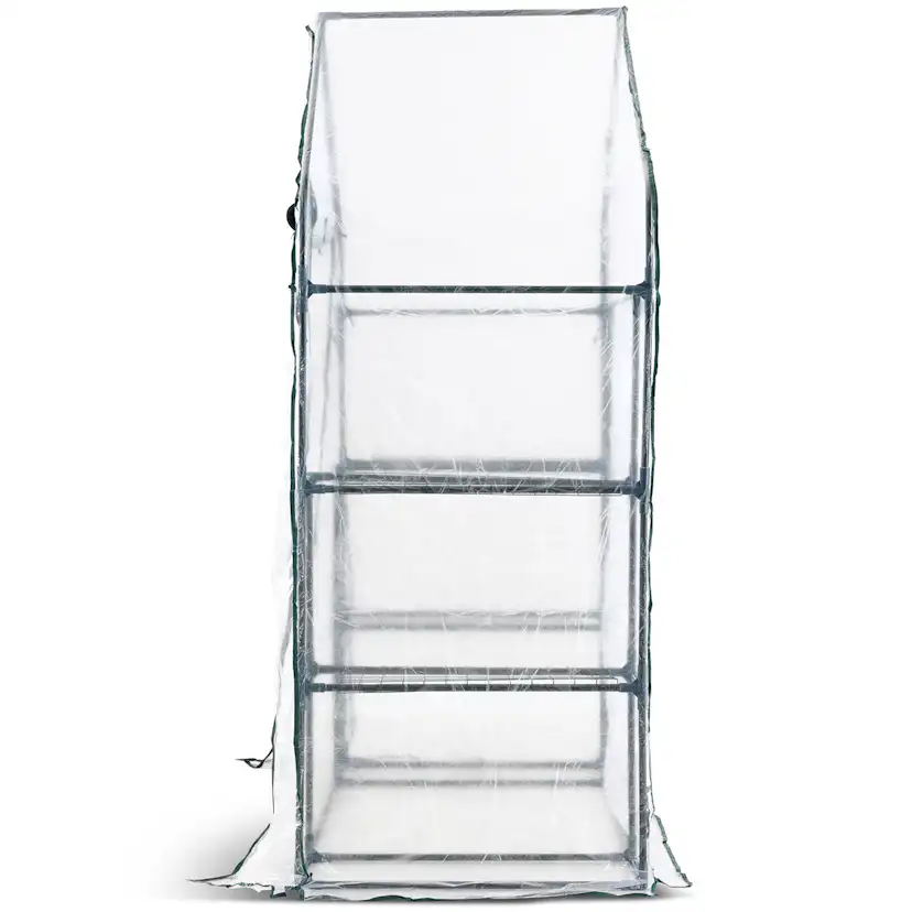 Växthus Metalcraft 1,04 kvm Transparent Rektangulärt