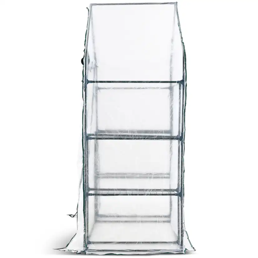 Växthus Metalcraft 1,04 kvm Transparent Rektangulärt