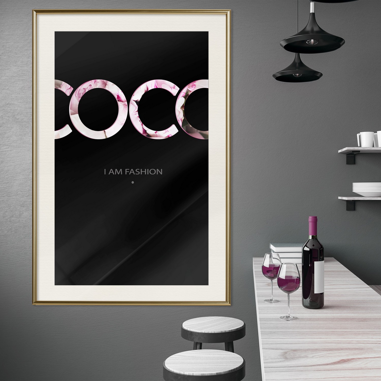 Poster Artgeist Affisch I Am Fashion