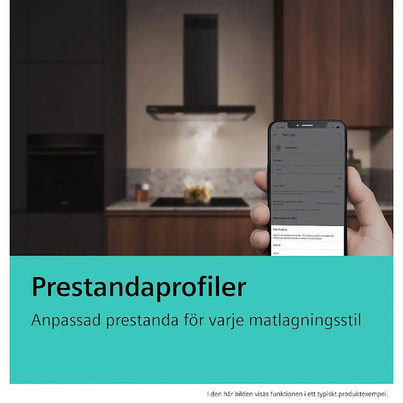 Vägghängd köksfläkt Siemens iQ500 LC67BDN60