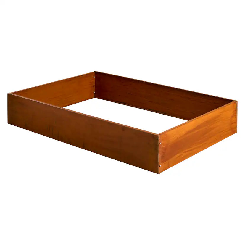 Odlingskrage Grouw Rostig 120X80X19 cm