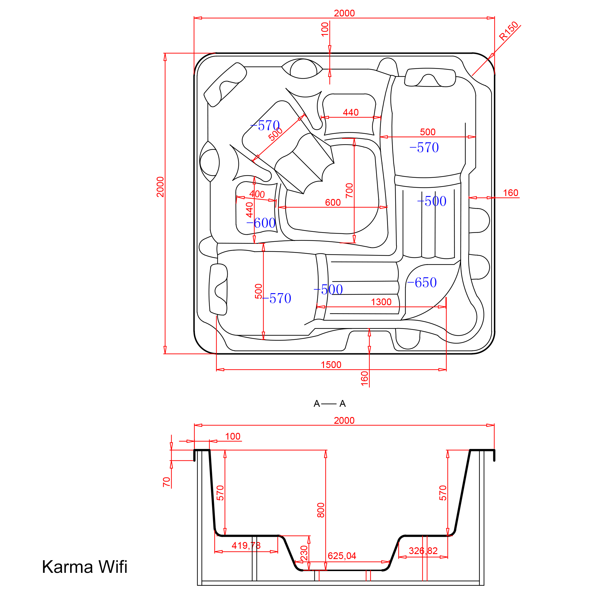 Spabad Lyfco Karma WiFi