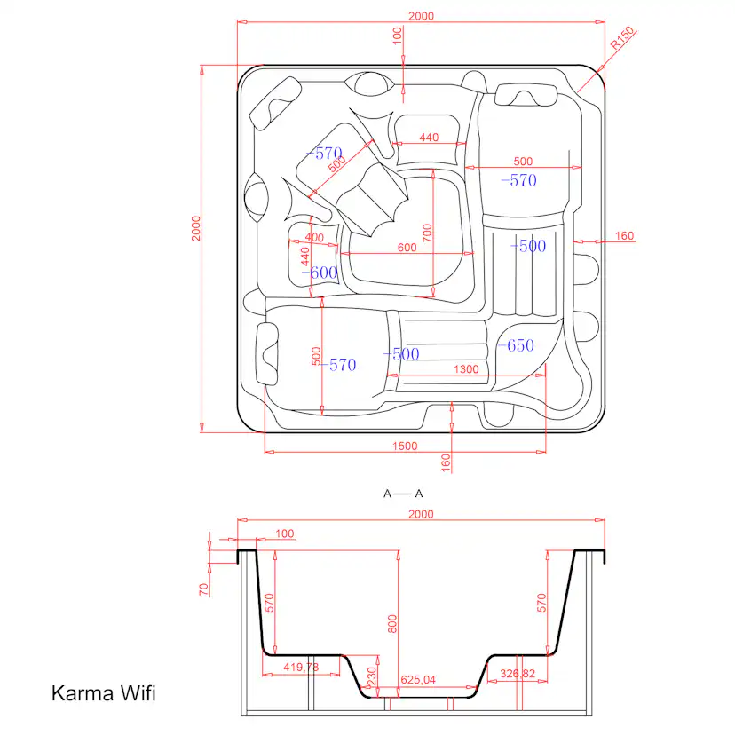 Spabad Lyfco Karma WiFi