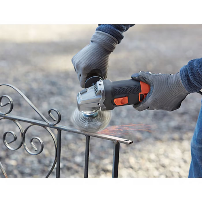Vinkelslip Black & Decker BEG220 900W 125Mm