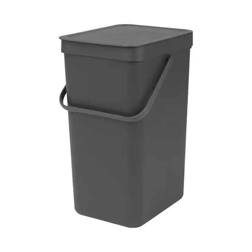 Papperskorg Brabantia SORT & GO 16 L Anthracite Färg: Anthracite, Volym: 16 l