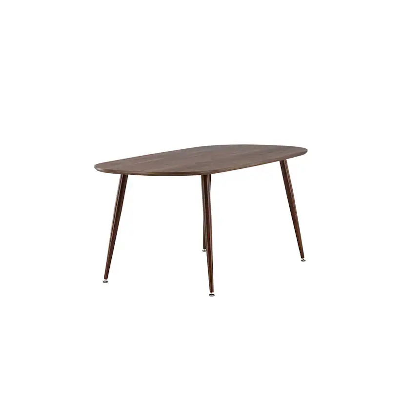 Matbord Venture Home Sanford Mörkbrunt Ovalt Bord 180 cm