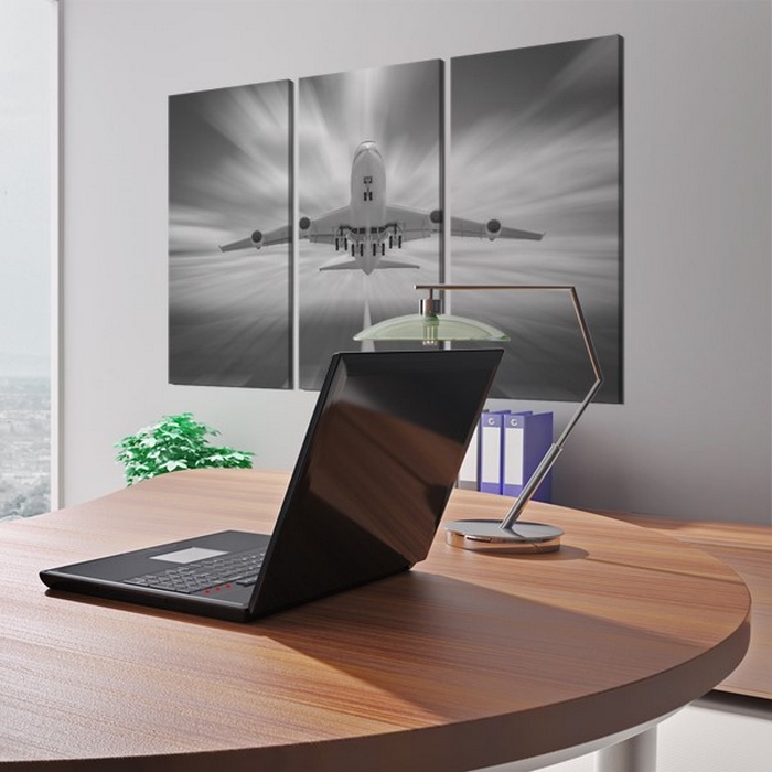 Tavla Arkiio Mot Molnen Triptych