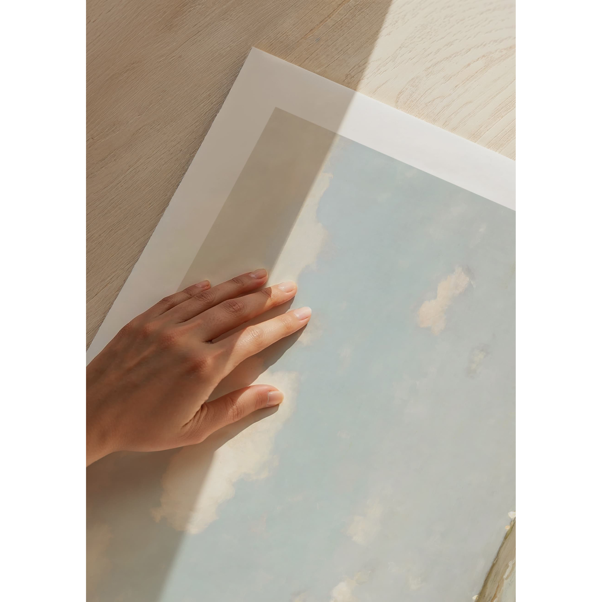 Poster Gallerix Beach Scene By Jan Hendrik Weissenbruch