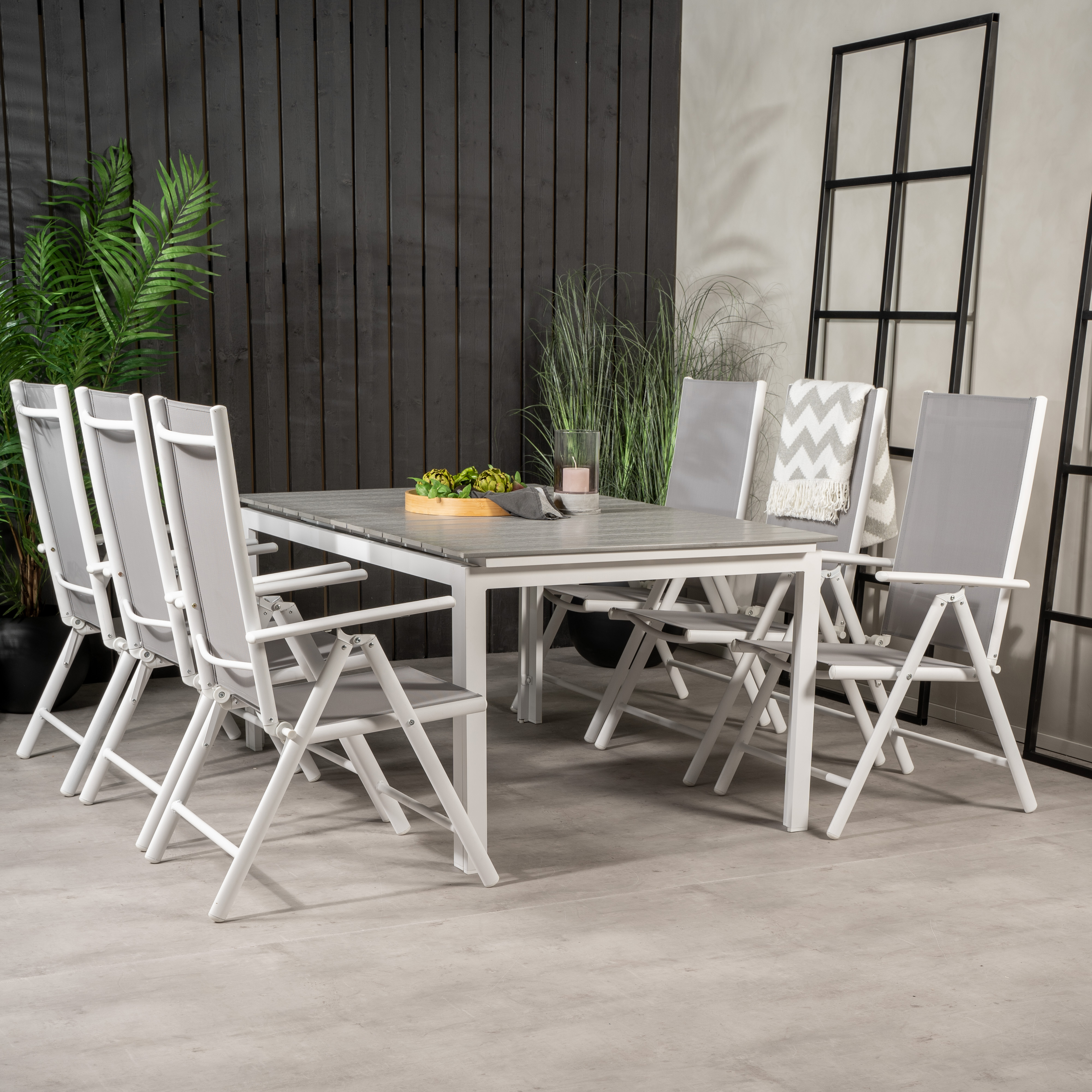 Matgrupp Venture Home Lova 160/240 med 6 Bront Stolar