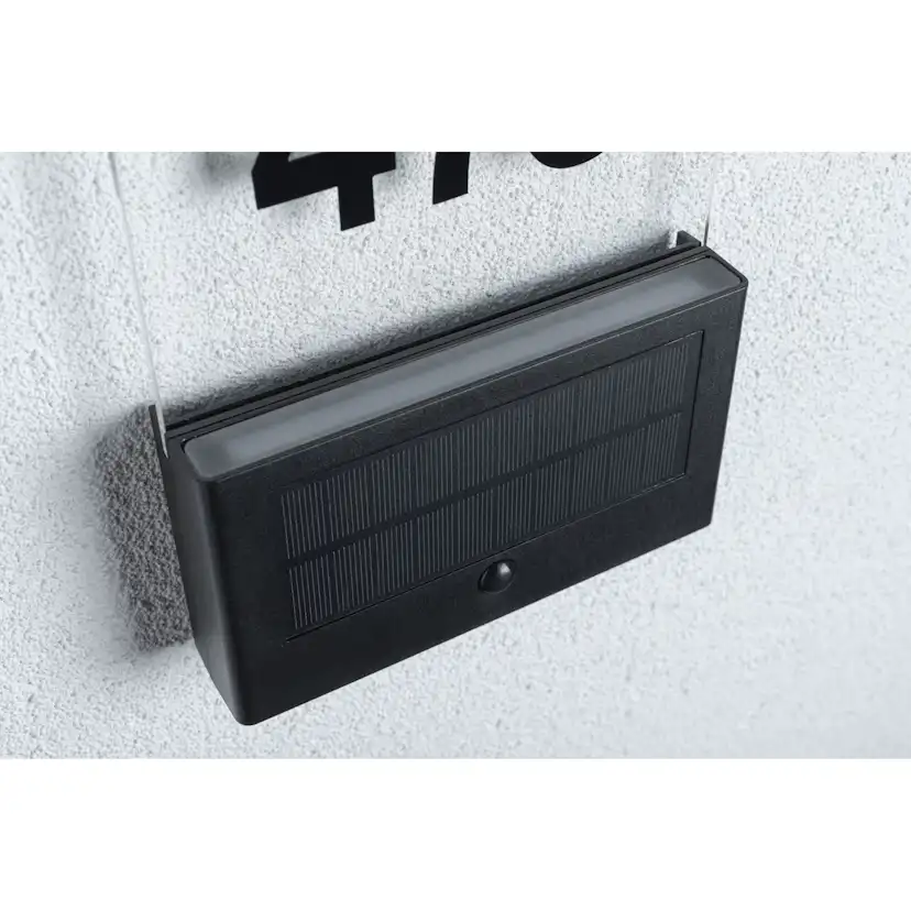 Fasadbelysning Solcell LED Paulmann Neda Lampa för husnummer IP44