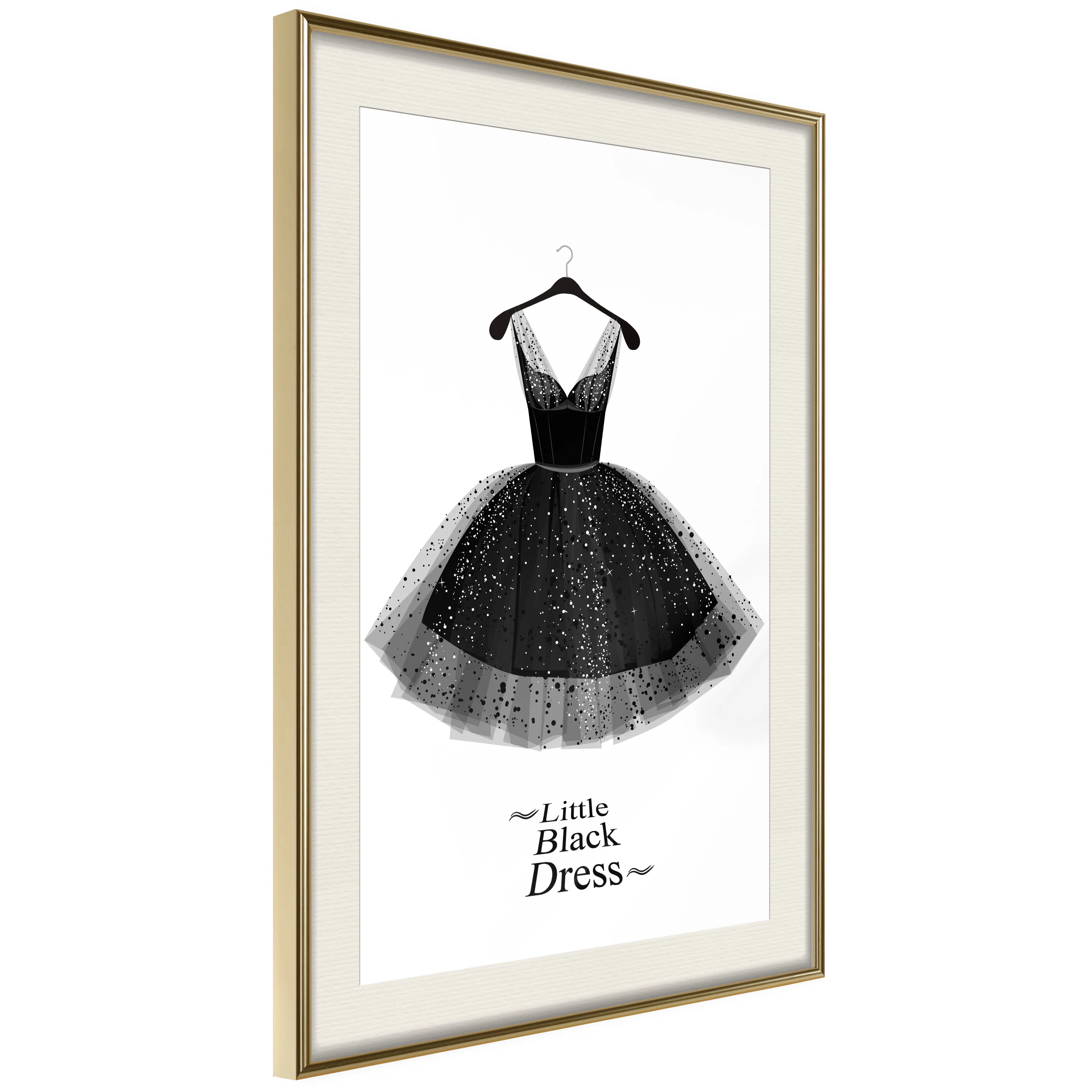 Poster Artgeist Affisch Little Black Dress