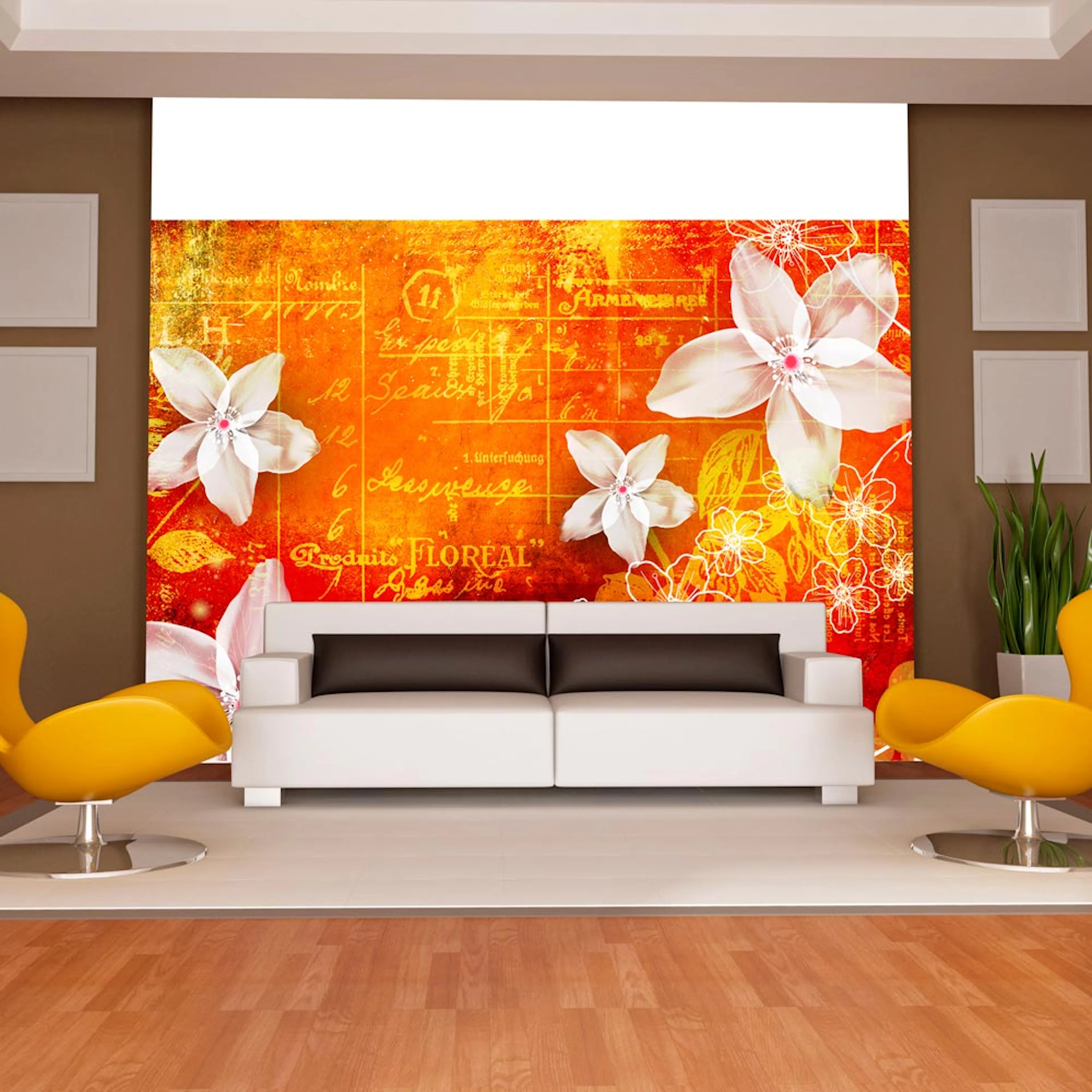 Fototapet Arkiio Floral Notes II
