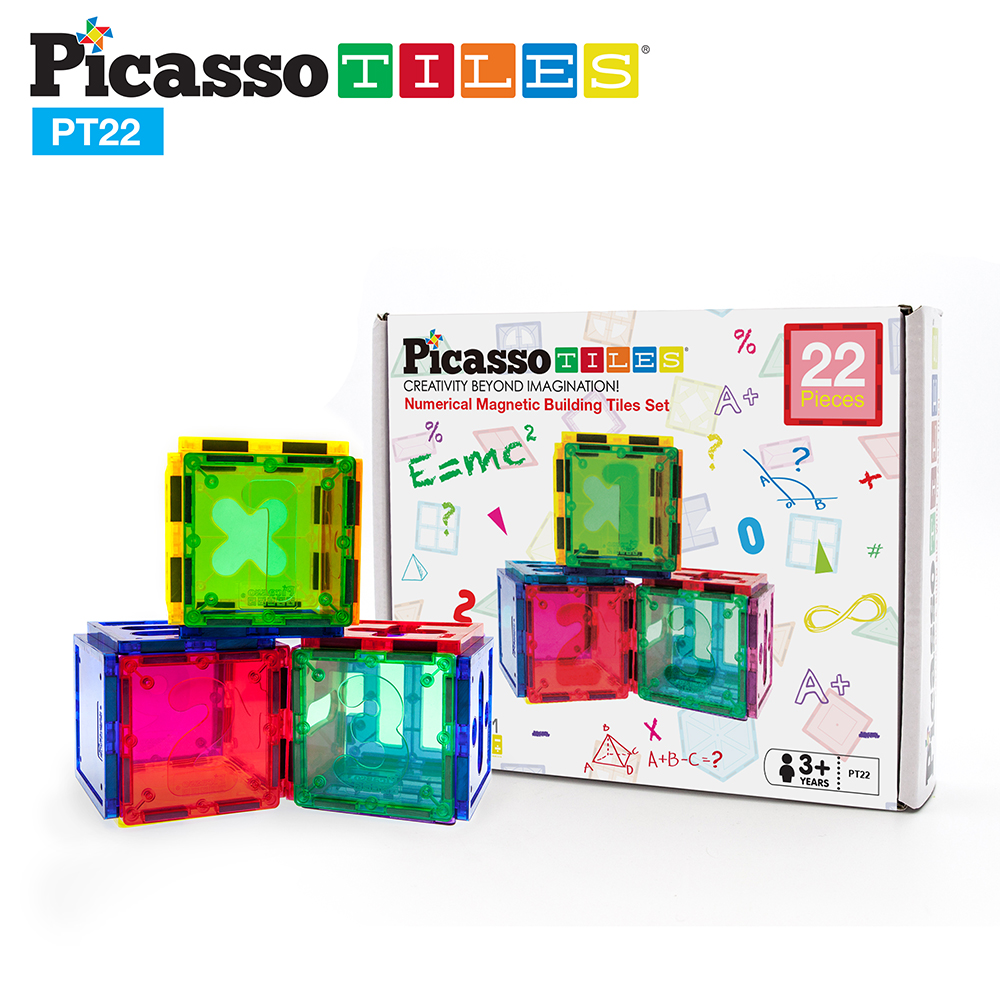 Magnetplattor Picasso Tiles 22 bitar