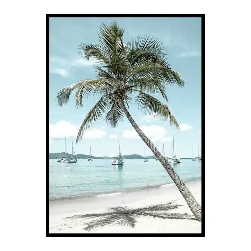 Poster Gallerix Leaning Palm No2