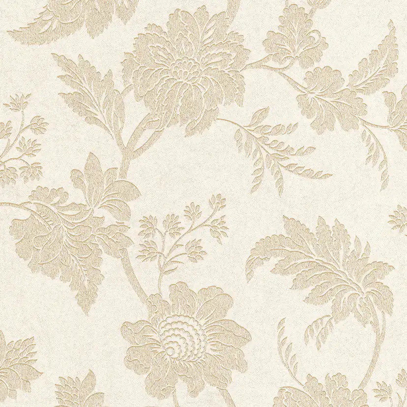 Tapet Boutique Klassiska Blommor Metallic 33-335