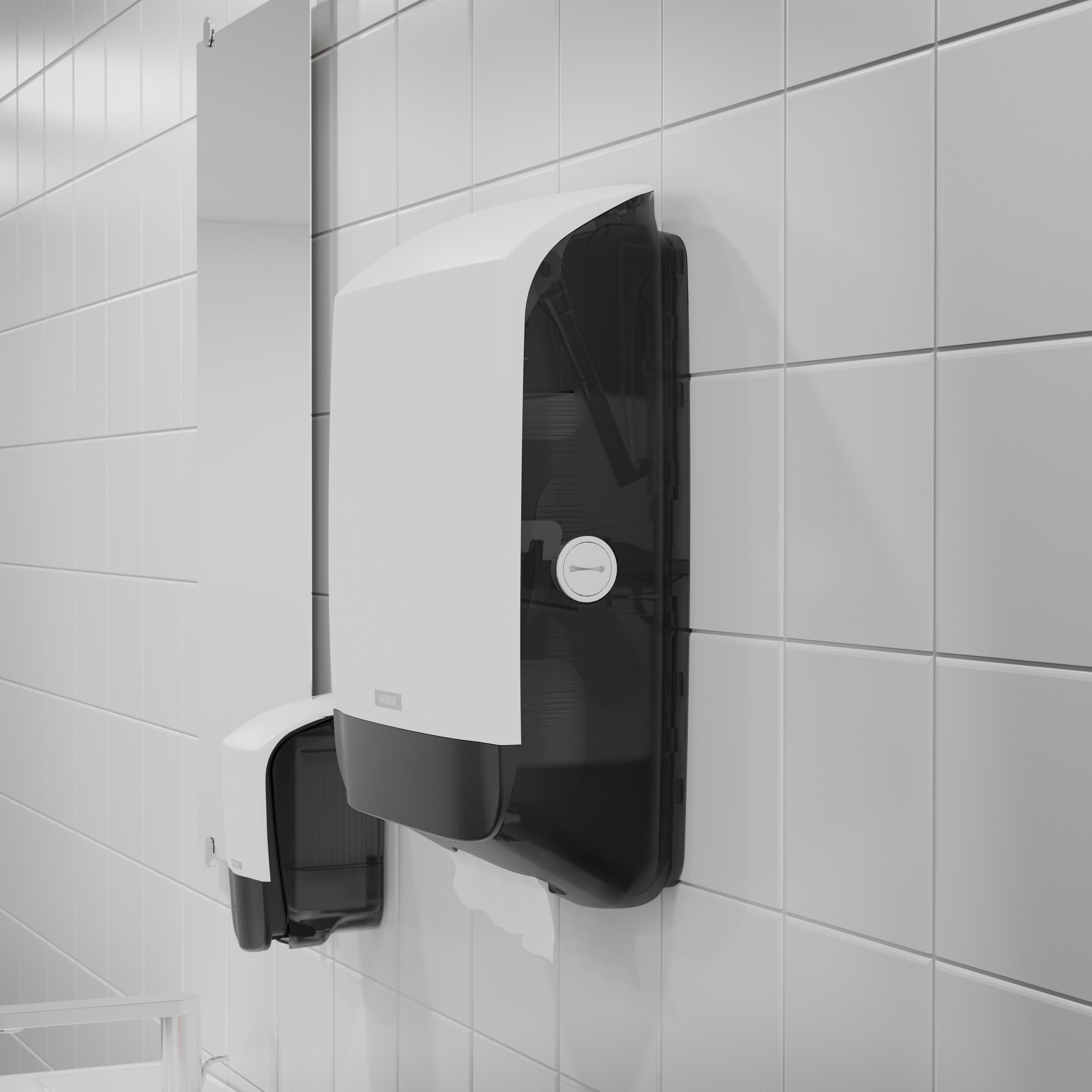 Dispenser Katrin för Pappershandduk Plast