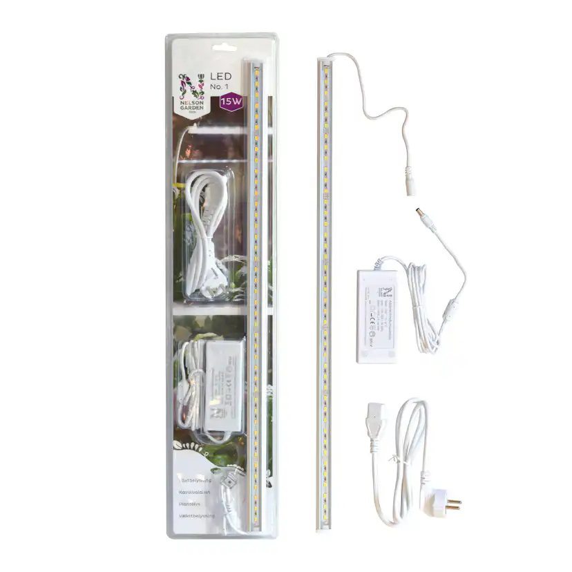 Växtbelysning Nelson Garden LED No.1 60cm 15W med Adapter